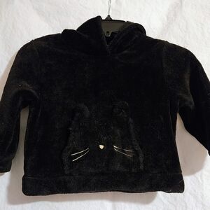 H&M Black Kids Hoodie with Cute Ears